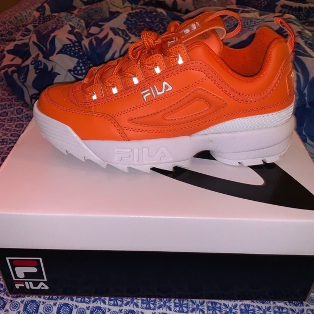 Fila Disruptors Neon Orange